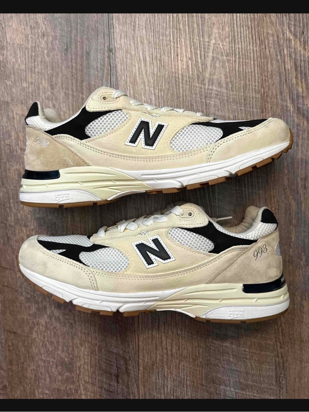 Teddy Santis x New Balance 993 Made in USA Sea Salt Black - Picture 2 of 12